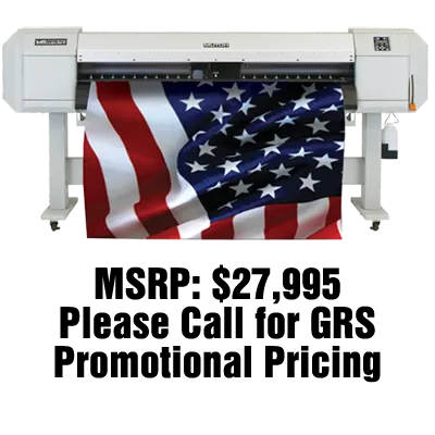 Mutoh ValueJet 1638W 64" Dye Sub Printer