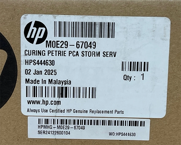HP 12892-60003 Gruppo PCA Protezione Memoria – Ricambio Originale Usato
